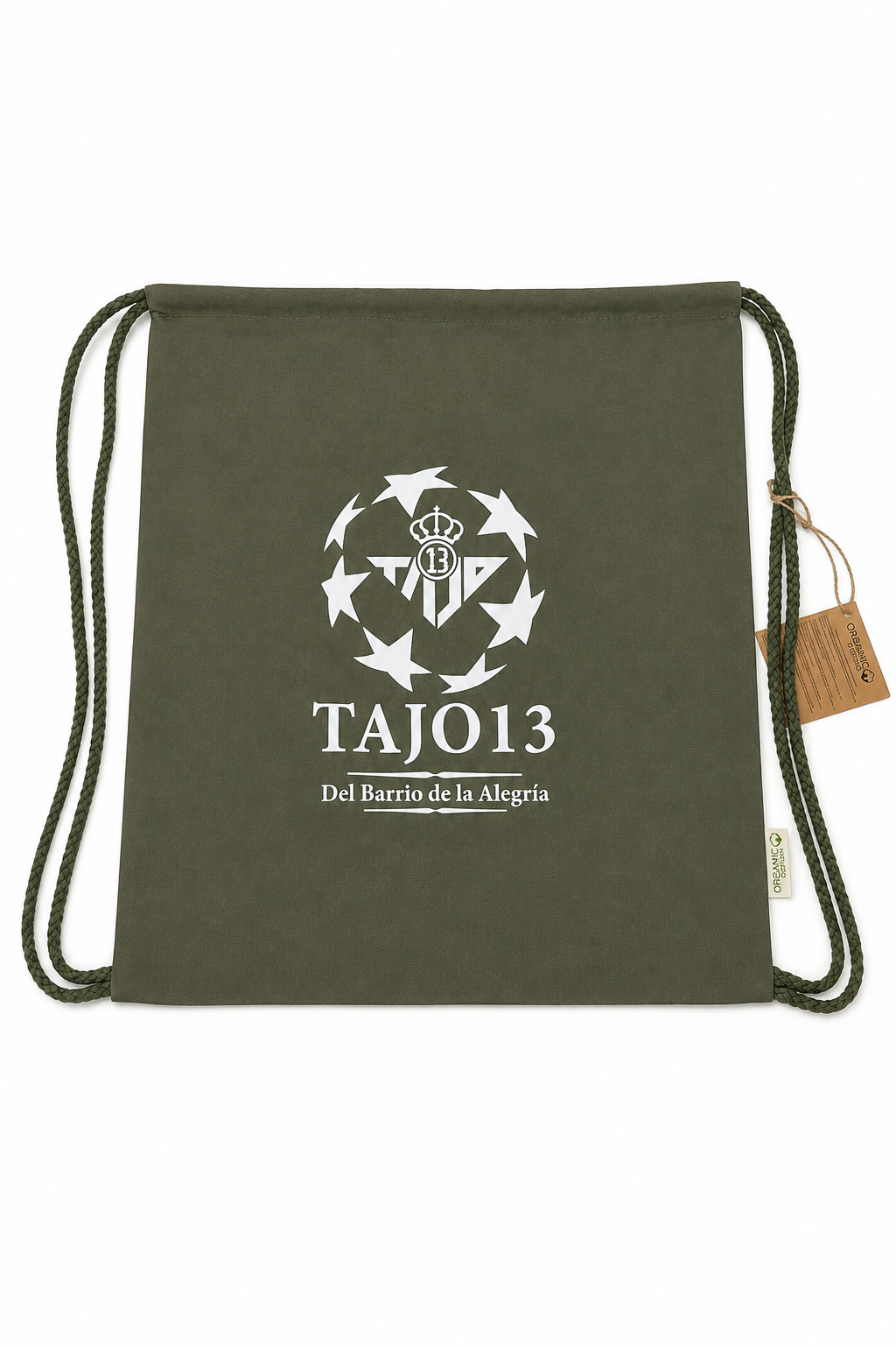 Mochila de cuerdas de algodón orgánico 120 g/m² - Imagen 3